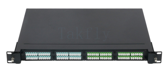 1U 19" MPO/MTP High-Density Patch Panel 4 кассетных слота, с подставкой