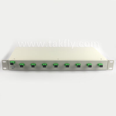 1U Rack Mount PLC Splitter с высокой однородностью, поддержкой полной длины волны и возможностью обратной работы