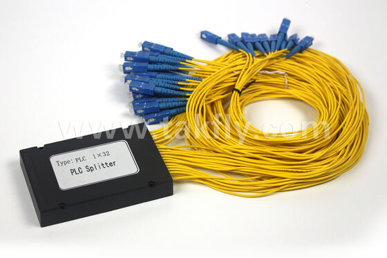 Универсальный разветвитель PLC ABS Box от 1×2 до 1×64, низкие потери, широкий диапазон температур, настраиваемый