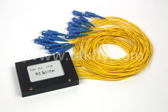 Универсальный разветвитель PLC ABS Box от 1×2 до 1×64, низкие потери, широкий диапазон температур, настраиваемый