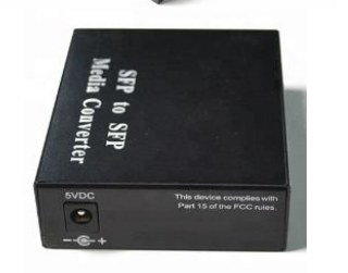 10-100-1000M SFP в SFP преобразователь медиа