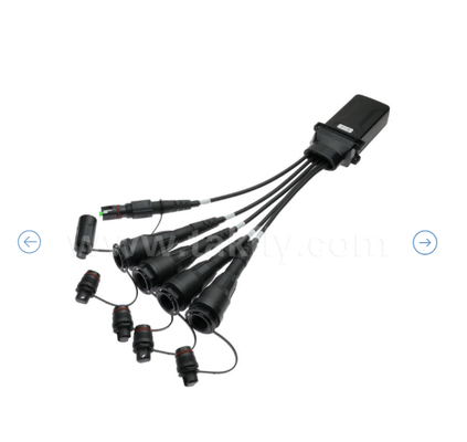 Мини-закрытие FiberHub IP68, наружное/внутреннее, одномодное и мультимодное