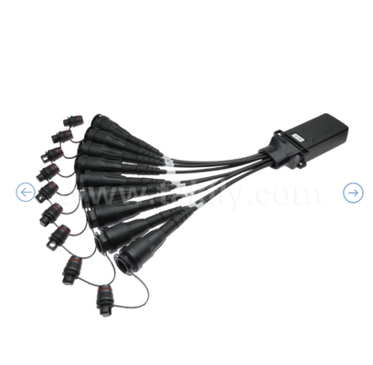 Мини-закрытие FiberHub IP68, наружное/внутреннее, одномодное и мультимодное