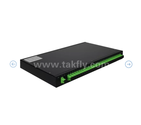 1U Rack Mount PLC Optical Splitter 19" Panel, однорежимный G657A1, SC/APC, для распределения оптического сигнала