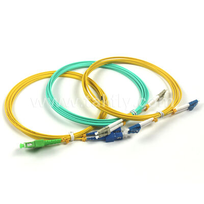 24F LC-LC Patch Cord ️ Низкая потеря, высокая потеря возврата, Telcordia GR-326 Соответствует требованиям