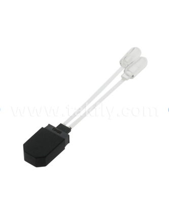 MT-2FA Fiber Array Unit   MT Ferrule Input to V-Groove Fiber Array Output, Low Insertion Loss, для 400G/800G оптических передатчиков и крепления кремниевой фотоники.