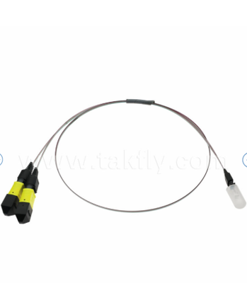 MTP-16CH-FA Fiber Array Assembly MTP Connector to 16-Channel V-Groove Fiber Array, Low Insertion Loss, для высокоскоростных оптических приемопередатчиков и приложений CPO / Data Center