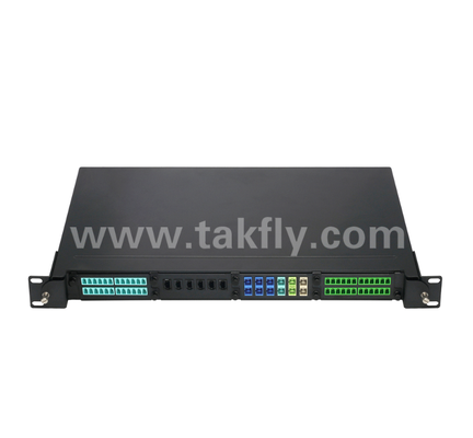 1U 19" MPO/MTP High-Density Patch Panel 4 кассетных слота, с подставкой