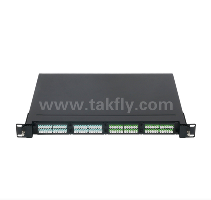 1U 19" MPO/MTP High-Density Patch Panel 4 кассетных слота, с подставкой