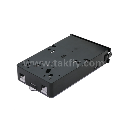 Pre‑terminated Cassette Module – TK‑HRM‑04, 12C/24C, Dual‑Mode: LC Pigtail Fusion or MPO‑LC Cassette Management, Plug‑and‑Play for Data Center Cabling