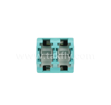LC Duplex Polarity Switchable Adapter – Field-Reversible A/B Polarity, Built-in Light Blocking Plates, Protects Eyes from Laser Exposure, for Data Center & FTTx High-Density Patching