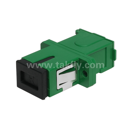 SC Simplex Adapter с внешней крышкой и боковой жалюзи