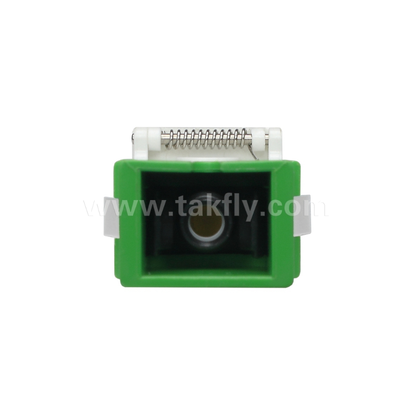 SC Simplex Adapter с внешней крышкой и передней жалюзи