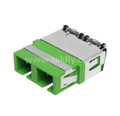 SC Duplex Adapter с передней жалюзи