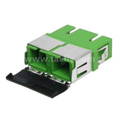 SC Duplex Adapter с передней жалюзи