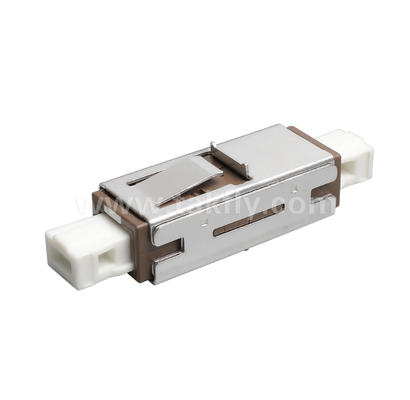 MU Simplex Adapter ️ компактный дизайн, низкая потеря вставки, высокоточный цирконовый рукав для высокоплотных волоконных соединений