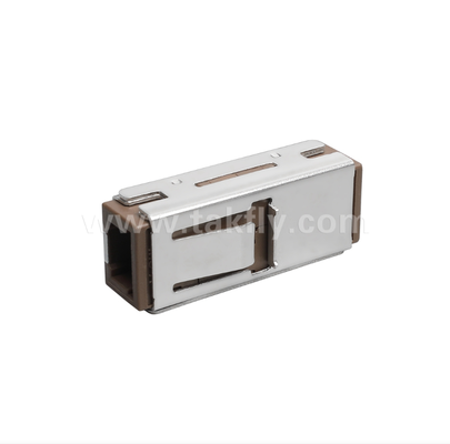 MU Simplex Adapter ️ компактный дизайн, низкая потеря вставки, высокоточный цирконовый рукав для высокоплотных волоконных соединений