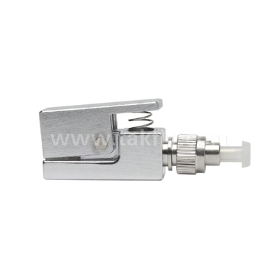 FC Square Type Bare Fiber Adapter – Epoxy‑Free, Reusable, Low Insertion Loss, for Optical Fiber Testing & Measurement Applications
