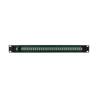 OEM 1U 19Inch 2x64 Rack Mount LC Fiber Optic PLC Splitter для центра обработки данных FTTx