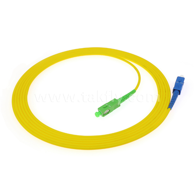 SC-SC Simplex & Duplex Fiber Optic Patch Cord   SM/MM, для надежной взаимосвязи оптической сети