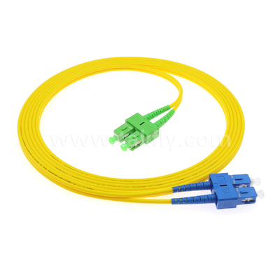 SC-SC Simplex & Duplex Fiber Optic Patch Cord   SM/MM, для надежной взаимосвязи оптической сети