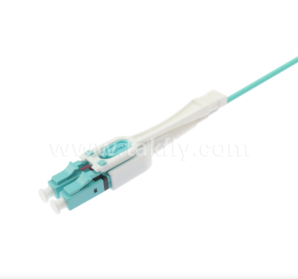 LC Push-Pull Uniboot Fiber Optic Patch Cord   One-Tube Two-Core, Polarity Interchangeable, для сборки высокой плотности и приложений для центров обработки данных