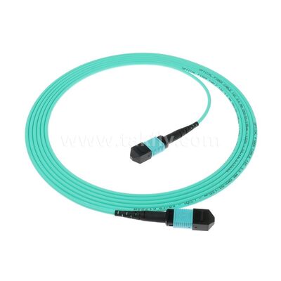 MPO MTP Patchcord Multimode OM3 Trunk Cable 12F Волоконно-оптический кабель для центра обработки данных