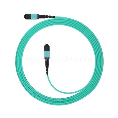 MPO MTP Patchcord Multimode OM3 Trunk Cable 12F Волоконно-оптический кабель для центра обработки данных