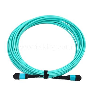 MPO MTP Patchcord Multimode OM3 Trunk Cable 24F Fiber Optic for Data Center AI Telecom Cabling