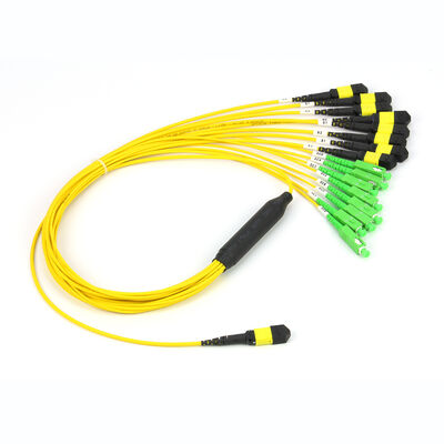 MPO/MTP Patchcord Cable Fanout Splitter SC/LC/FC/ST/MPO Волокно-оптическое для центра обработки данных AI FTTx Telecom