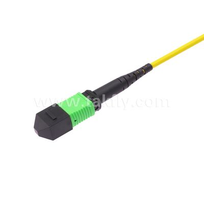 MPO/MTP Patchcord Fanout Uniboot LC SingleMode Breakout Волоконно-оптический кабель для центра обработки данных