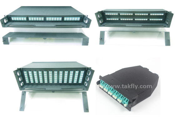 FTTH High Density MPO/MTP Cassette Management Fiber Optic Patch Panel | Data Center and Network Solution