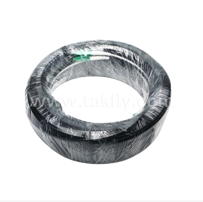 LC/APC Flat Drop Patch Cord - 2 Cor Duplex, предварительно соединенный, антивибрационный, в помещении для быстрого развертывания FTTH.