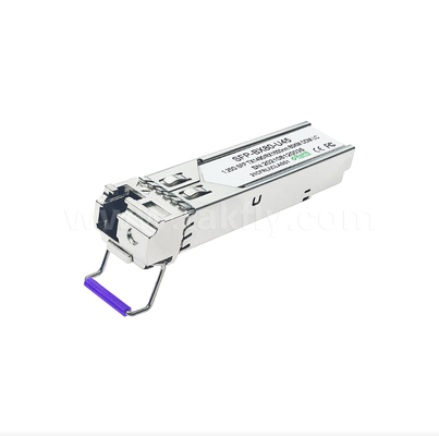80 км SFP BiDi трансивер – 1.25G/1.063G двухскоростной, 1490 нм DFB, PIN, LC Simplex, доступен в промышленном температурном диапазоне