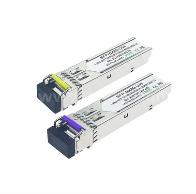 80 км SFP BiDi трансивер – 1.25G/1.063G двухскоростной, 1490 нм DFB, PIN, LC Simplex, доступен в промышленном температурном диапазоне