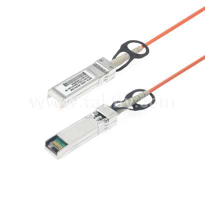 Активный оптический кабель 10G SFP+ (AOC) – 300 м на OM3, 850 нм VCSEL, низкое энергопотребление <0,35 Вт/конец, короткодействующее соединение SFP+ на SFP+