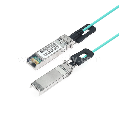100G QSFP28 Активный оптический кабель (AOC) 4×25G, до 104Gbps, 3-70m, VCSEL массив, низкая мощность <3.5W, QSFP28 до QSFP28