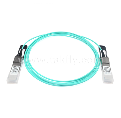 100G QSFP28 Активный оптический кабель (AOC) 4×25G, до 104Gbps, 3-70m, VCSEL массив, низкая мощность <3.5W, QSFP28 до QSFP28