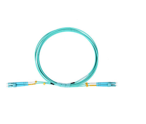 Гибкий провод LC волокна OM3 50/125um к кабелю оптического волокна центра данных LC мультимодному 2.0mm двухшпиндельному