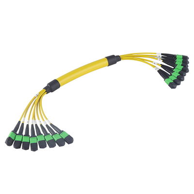 кабель проламывания оптического волокна MPO MTP 96F 192F однорежимный