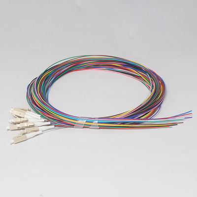 Цвет 62.5/125μM OM1 отрезка провода 12 оптического волокна LC/UPC мультимодный