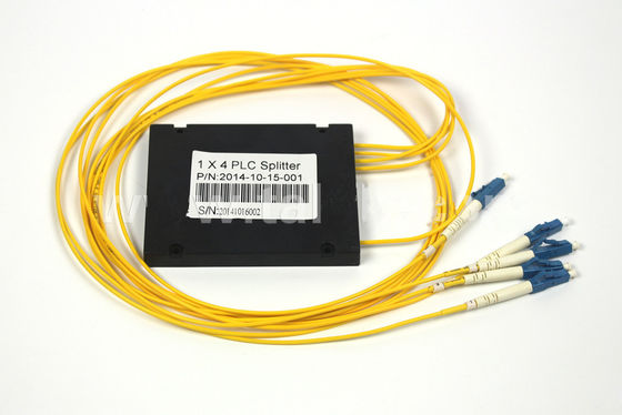 LSZH ABS 1 x 4 LC UPC SM оптического волокна PLC кабель волокна Splitter G657A1 2.0mm