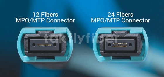 50/125um Fiber Mode MPO/LC Fanout Trunk Cable с 0,35dB Max Insertion Loss и PVC/LSZH внешней оболочкой