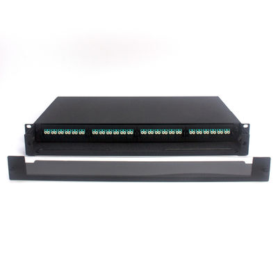 1U 96 пульт временных соединительных кабелей волокна модуля кассеты волокон MPO MTP