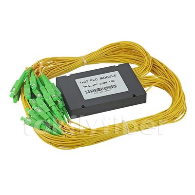 Splitter PLC волокна модуля ABS SC APC 1x32 для сети FTTH FTTX GPON