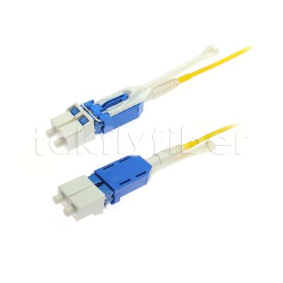 Uniboot Duplex Fiber Optic Patchcord диаметром 2,0 мм с G657A1 волокном и LSZH Jacket LC PC Connector