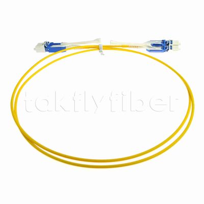 Uniboot Duplex Fiber Optic Patchcord диаметром 2,0 мм с G657A1 волокном и LSZH Jacket LC PC Connector