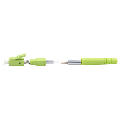 Соединитель светло-зеленое 50/125um оптического волокна OM5 мультимодный LC