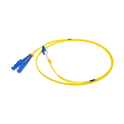 Дуплекс 9/125um 2.0mm кабеля оптического волокна E2000 UPC однорежимный