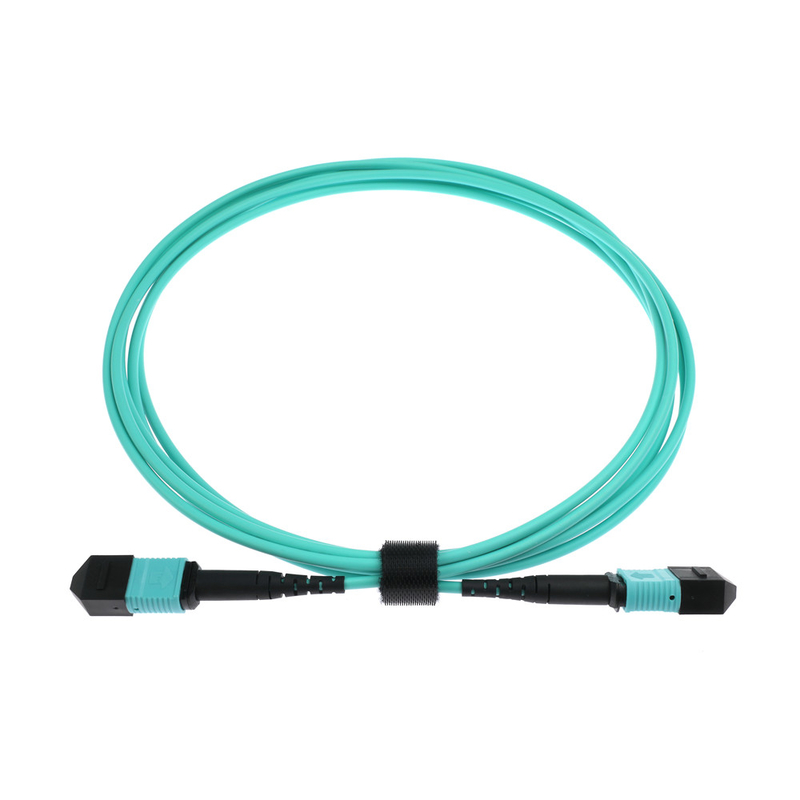 PVC/LSZH Multi Mode MPO MTP Волоконно-оптический кабель длиной 20 м с рабочей температурой от -20 до 70 °C